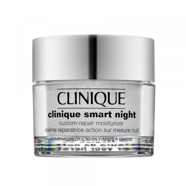 Clinique Clinique Smart Night Custom-Repair Moisturizer Combination Oily/ To Oily siero facciale notturno per la pelle grassa 50 ml