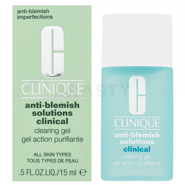 Clinique Anti-Blemish Solutions Clinical Clearing Gel tisztító gél az arcbőr hiányosságai ellen 15 ml