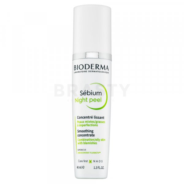 Bioderma Sébium Night Peel Smoothing Concentrate интензивен нощен серум срещу пигментни петна 40 ml