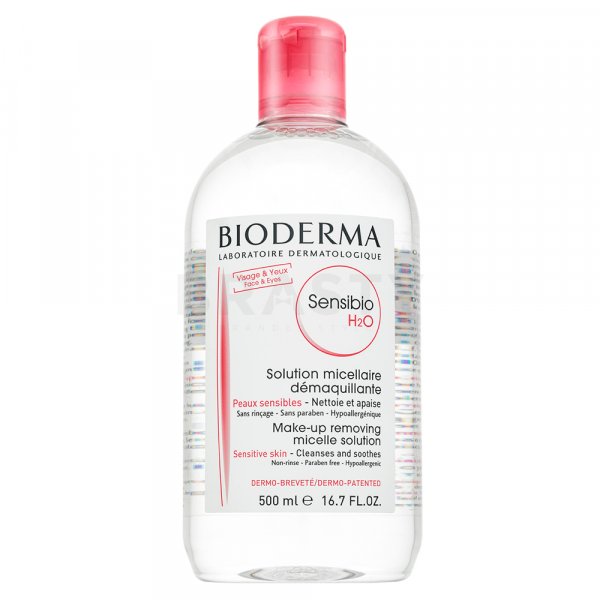 Bioderma Sensibio H2O Make-up Removing Micelle Solution micellar make-up water for sensitive skin 500 ml