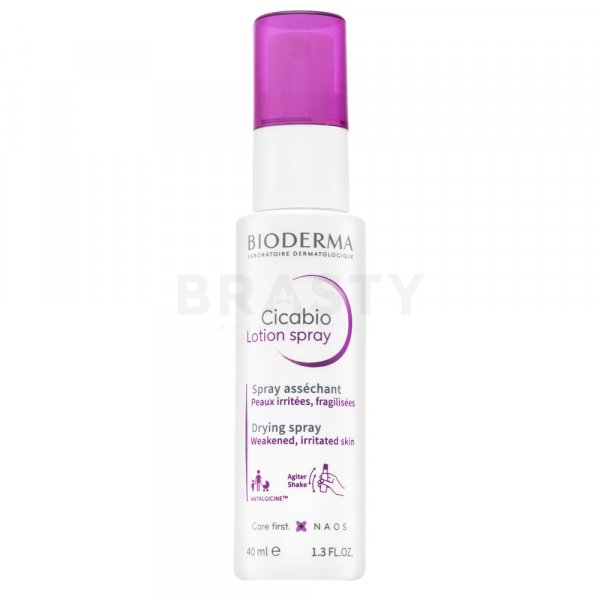 Bioderma Cicabio Lotion Drying Spray gyógyító tej spray bőrirritáció ellen 40 ml