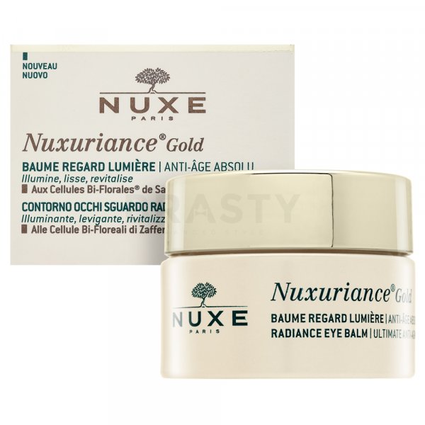 Nuxe Nuxuriance Gold Radiance Eye Balm изсветляващ очен крем 15 ml