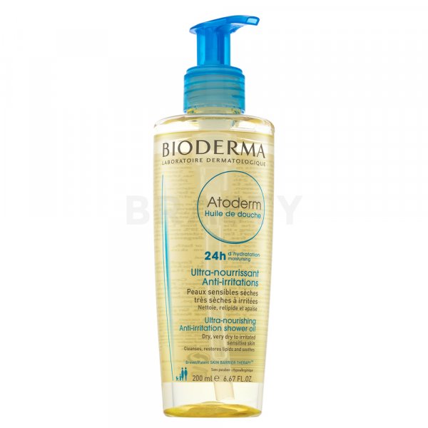 Bioderma Atoderm Huile de Douche cleansing foaming oil for dry atopic skin 200 ml