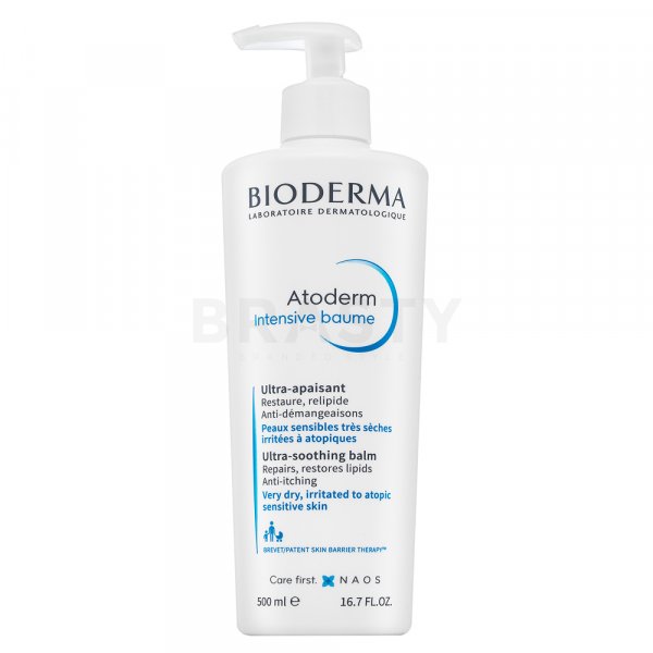 Bioderma Atoderm Intensive Baume ukľudňujúca emulzia pre suchú atopickú pokožku 500 ml