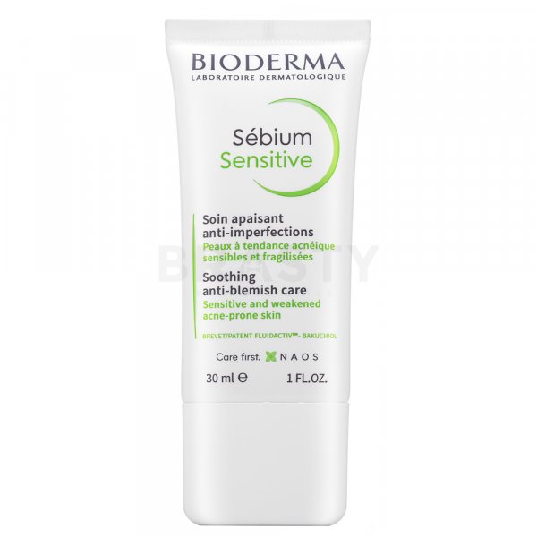 Bioderma Sébium Sensitive Soothing Anti-Blemish Care nyugtató emulzió problémás arcbőrre 30 ml