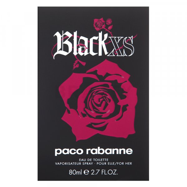 Paco Rabanne XS Black for Her Eau de Toilette voor vrouwen 80 ml