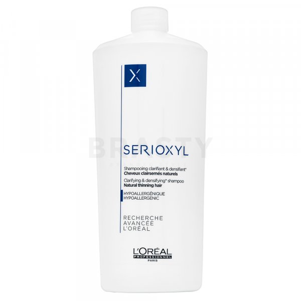 L´Oréal Professionnel Serioxyl Clarifying & Densifying Natural Thinning Hair Shampoo sampon hranitor pentru par subtire 1000 ml