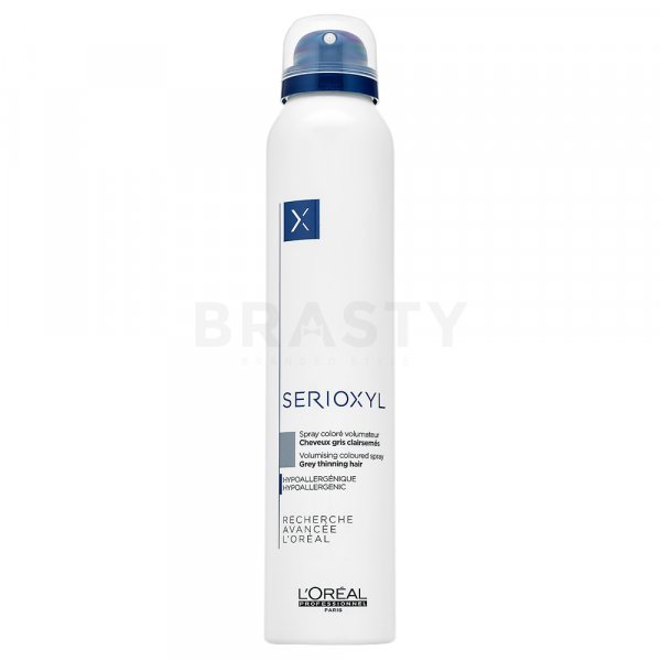 L´Oréal Professionnel Serioxyl Volumizing Grey Thinning Hair Coloured Spray színező spray hajdúsító ősz hajra 200 ml