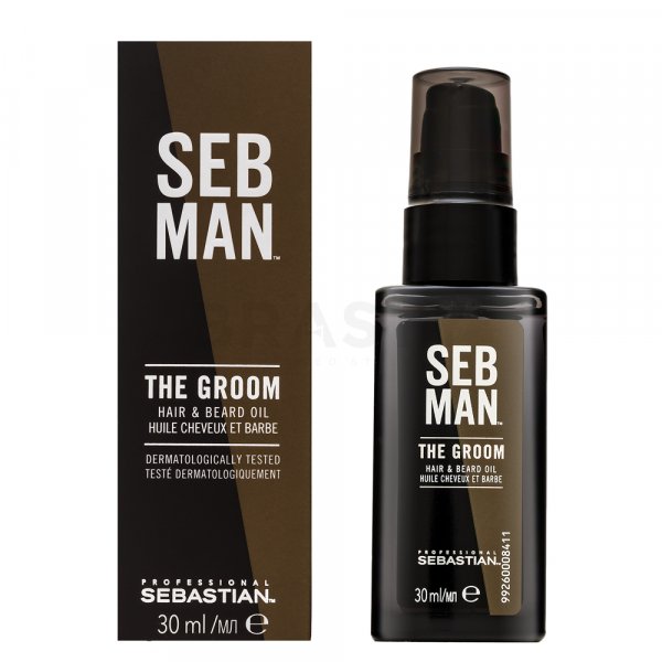 Sebastian Professional Man The Groom Hair & Beard Oil olie voor haar, baard en lichaam 30 ml