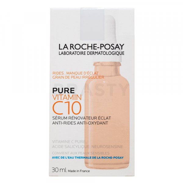 La Roche-Posay Pure Vitamin C10 Renovating Serum изсветляващ серум с витамин C срещу стареене на кожата 30 ml