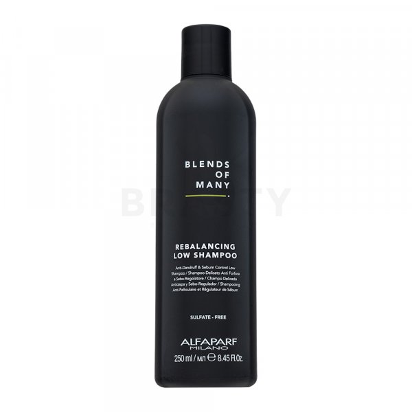 Alfaparf Milano Blends of Many Rebalancing Low Shampoo čistiaci šampón pre rýchlo mastiace sa vlasy 250 ml