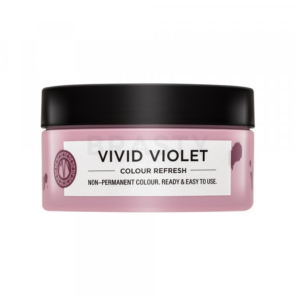 Maria Nila Colour Refresh ernährende Maske mit Farbpigmenten fürs Haar mit violetten Farbtönen Vivid Violet 100 ml