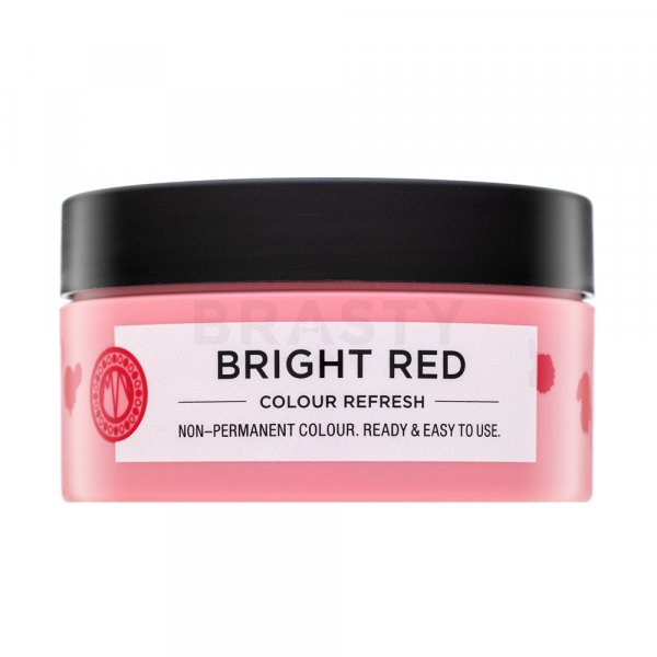 Maria Nila Colour Refresh mascarilla nutritiva con pigmentos de color para revivir tonos rojos Bright Red 100 ml
