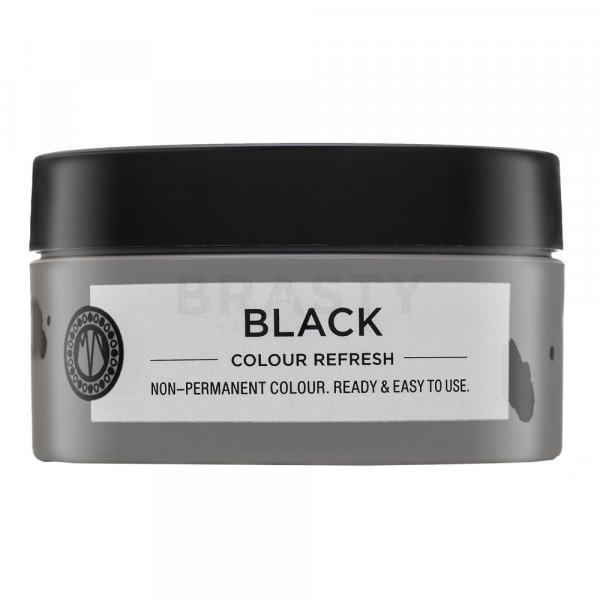 Maria Nila Colour Refresh ernährende Maske mit Farbpigmenten zur Auffrischung der schwarzen Haarfarbe Black 100 ml