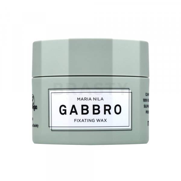 Maria Nila Minerals Gabbro Fixating Wax Crema de cera para cabello corto 100 ml