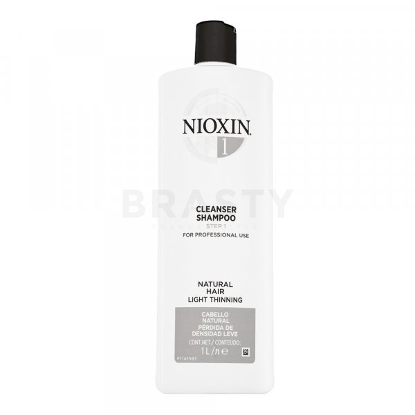 Nioxin System 1 Cleanser Shampoo Reinigungsshampoo für lichtes Haar 1000 ml