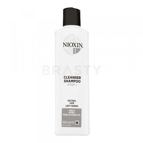 Nioxin System 1 Cleanser Shampoo Champú limpiador Para el adelgazamiento del cabello 300 ml