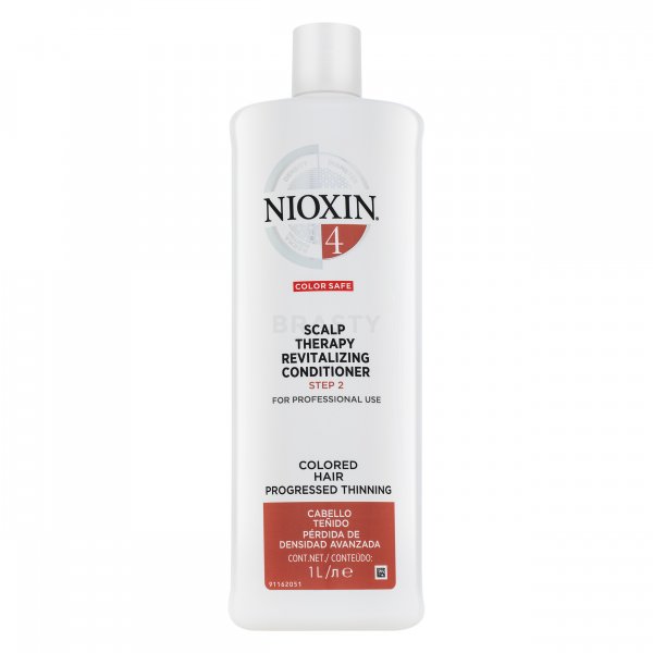 Nioxin System 4 Scalp Therapy Revitalizing Conditioner Voedende conditioner voor stug en gekleurd haar 1000 ml