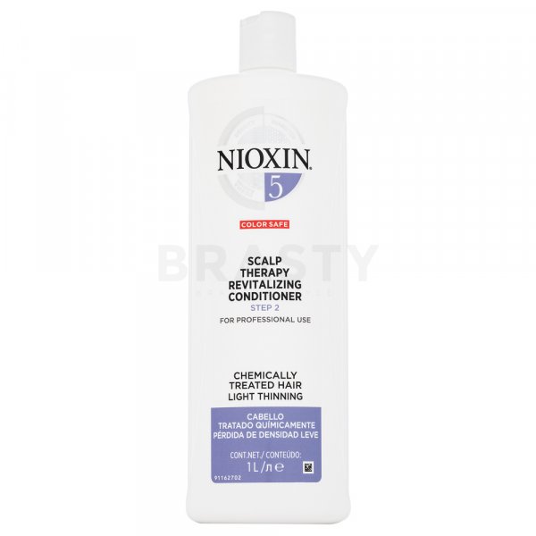 Nioxin System 5 Scalp Therapy Revitalizing Conditioner tápláló kondicionáló kémiailag kezelt hajra 1000 ml