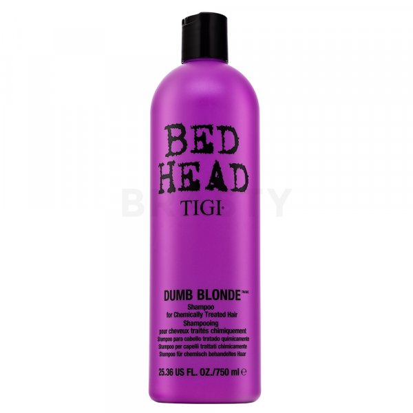 Tigi Bed Head Dumb Blonde Shampoo ragyogó sampon szőke hajra 750 ml