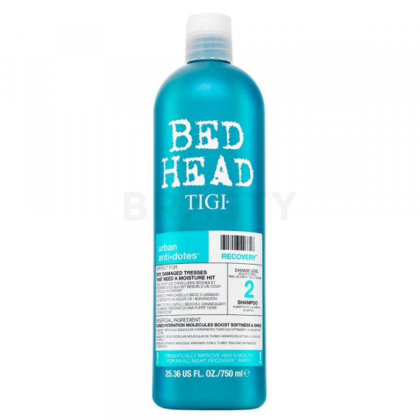 Tigi Bed Head Urban Antidotes Recovery Shampoo shampoo per capelli secchi e danneggiati 750 ml