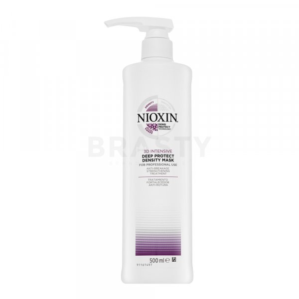 Nioxin 3D Intensive Deep Protect Density Mask Mascarilla capilar nutritiva Para cabello muy dañado 500 ml