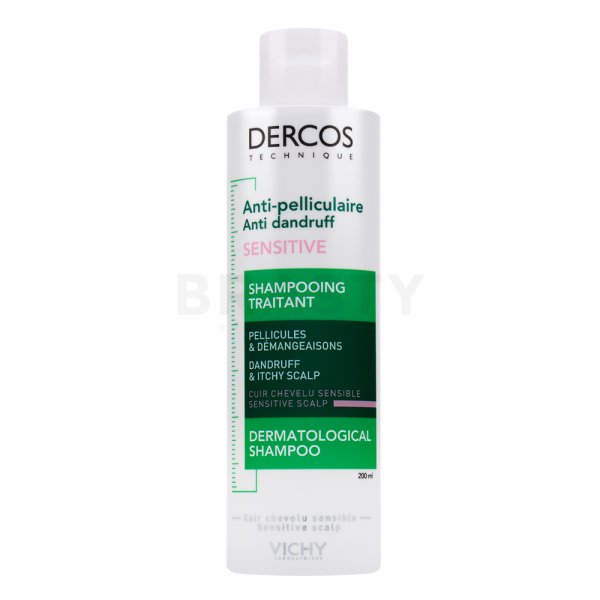 Vichy Dercos Anti-Dadruff Sensitive Advanced Action Shampoo Champú protector Para el cuero cabelludo sensible 200 ml