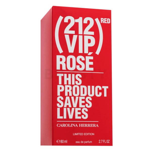 Carolina Herrera 212 VIP Rosé Red Eau de Parfum para mujer 80 ml