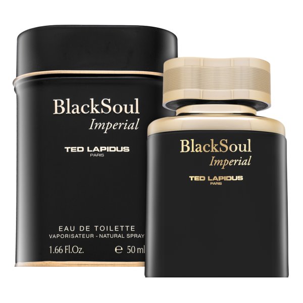 Ted Lapidus Black Soul Imperial Eau de Toilette voor mannen 50 ml