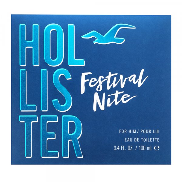 Hollister Festival Nite for Him Eau de Toilette férfiaknak 100 ml