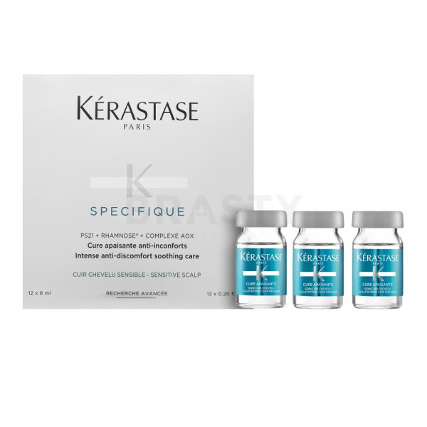 Kérastase Spécifique Cure Apaisante Anti-Inconforts kuracja przeciw wypadaniu włosów 12 x 6 ml