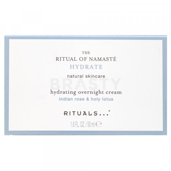 Rituals The Ritual Of Namasté Hydrating Overnight Night Cream crema notte rivitalizzante contro le rughe 50 ml
