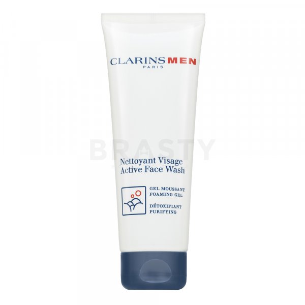 Clarins Men Active Face Wash gel limpiador Para hombres 125 ml