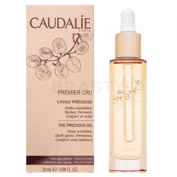 Caudalie Premier Cru The Precious Oil Mултифункционално масло против стареене на кожата 29 ml