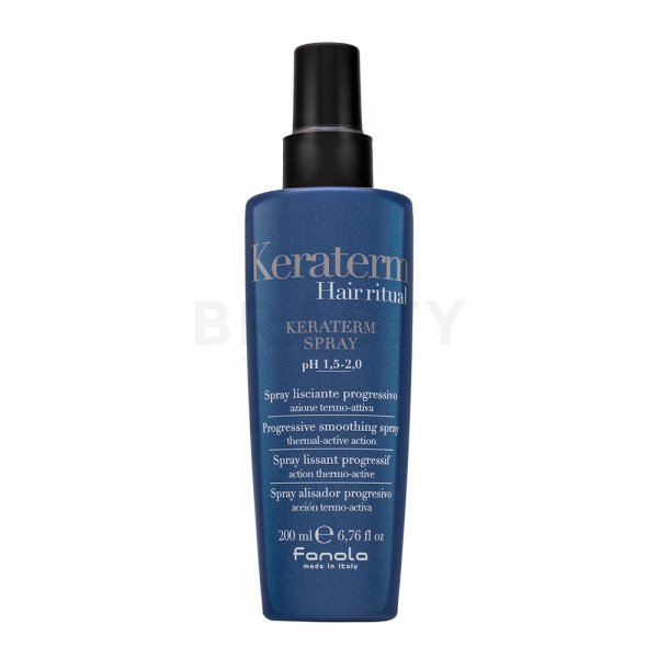 Fanola Keraterm Hair Ritual Spray wygładzający spray do niesfornych włosów 200 ml