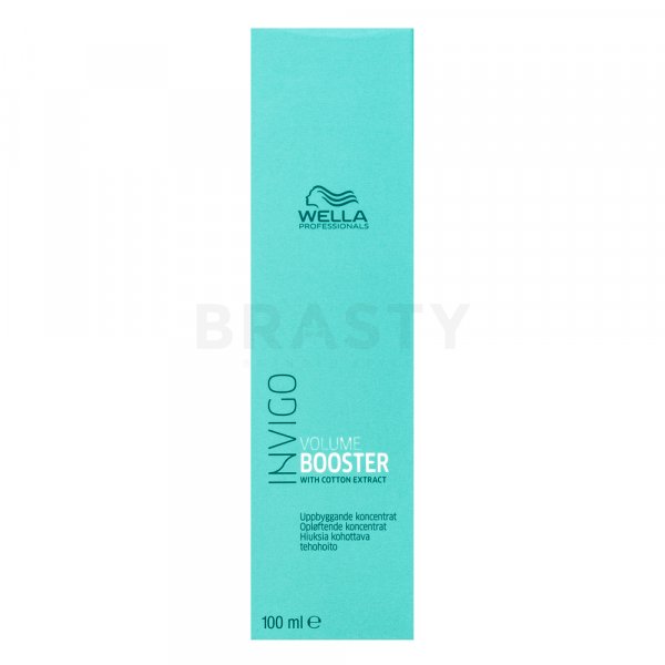 Wella Professionals Invigo Volume Boost Booster vlasová kúra pro objem a zpevnění vlasů 100 ml