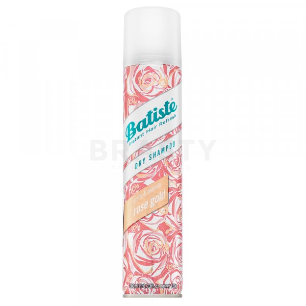 Batiste Dry Shampoo Pretty&Delicate Rose Gold șampon uscat pentru toate tipurile de păr 200 ml