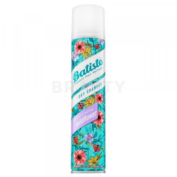 Batiste Dry Shampoo Fresh&Feminine Wildflower сух шампоан За всякакъв тип коса 200 ml