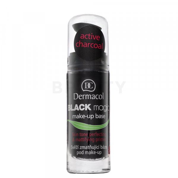 Dermacol Black Magic Make-up Base Egységesítő sminkalap matt hatású 20 ml