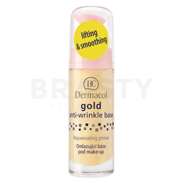 Dermacol Gold Anti-Wrinkle Make-Up Base Egységesítő sminkalap ráncok ellen 20 ml