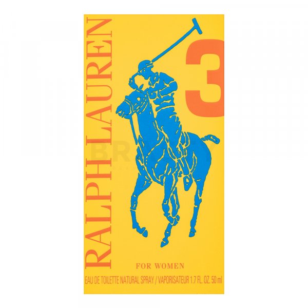 Ralph Lauren Big Pony Woman 3 Yellow Eau de Toilette femei Extra Offer 50 ml