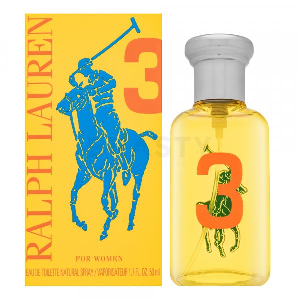 Ralph Lauren Big Pony Woman 3 Yellow Eau de Toilette femei Extra Offer 50 ml
