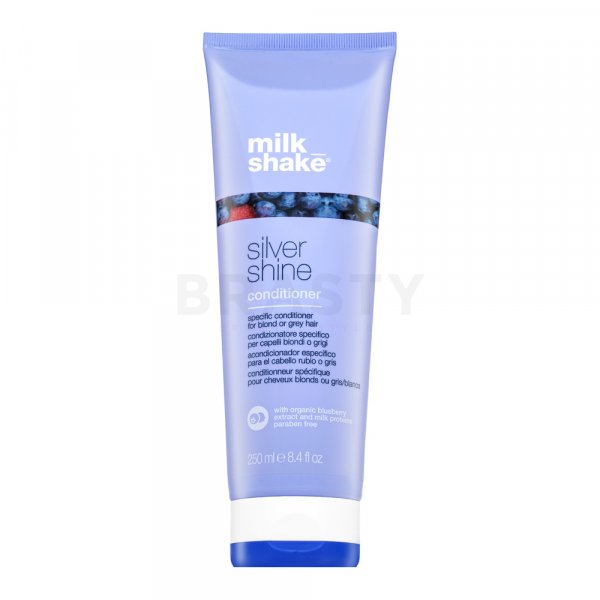 Milk_Shake Silver Shine Conditioner schützender Conditioner für platinblondes und graues Haar 250 ml