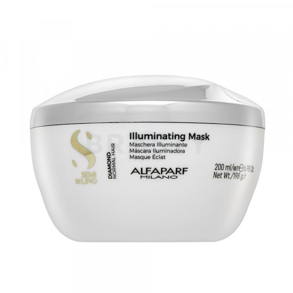 Alfaparf Milano Semi Di Lino Diamond Illuminating Mask подхранваща маска за блясък на косата 200 ml