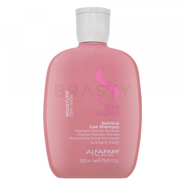Alfaparf Milano Semi Di Lino Moisture Nutritive Low Shampoo nourishing shampoo for dry hair 250 ml