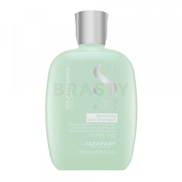 Alfaparf Milano Semi Di Lino Scalp Rebalance Balancing Low Shampoo tisztító sampon zsíros fejbőrre 250 ml