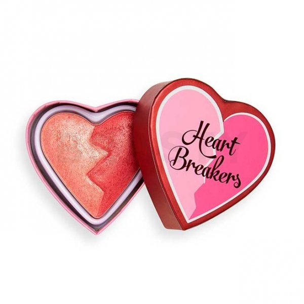I Heart Revolution Heartbreakers Shimmer Blush fard de obraz sub forma de pudra Strong 10 g