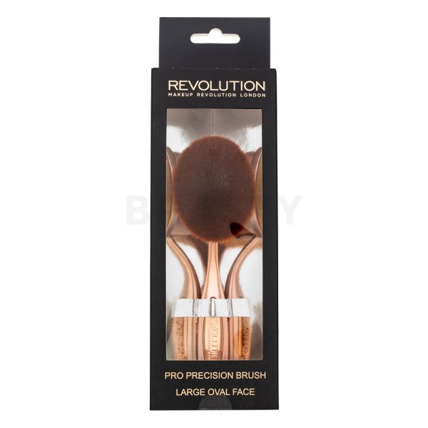 Makeup Revolution Pro Precision Brush Large Oval Face Foundation and Powder Brush