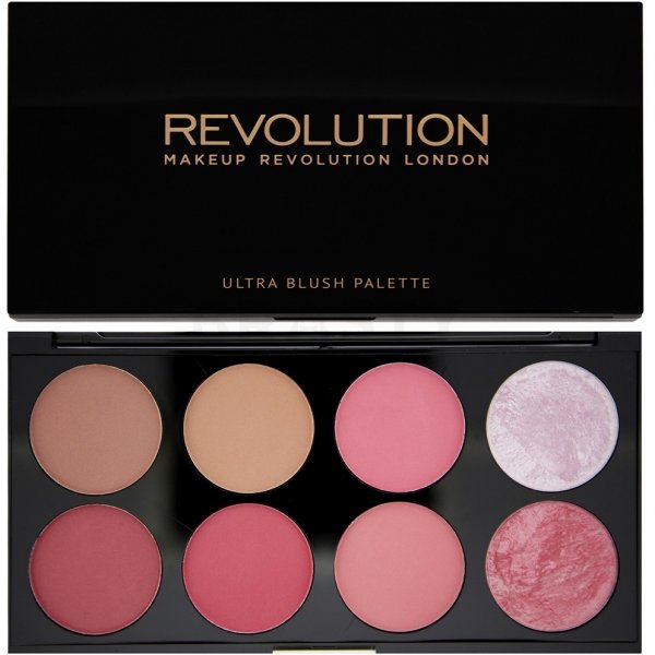 Makeup Revolution Ultra Blush Palette Sugar & Spice Lidschatten & Kontourpalette 13 g