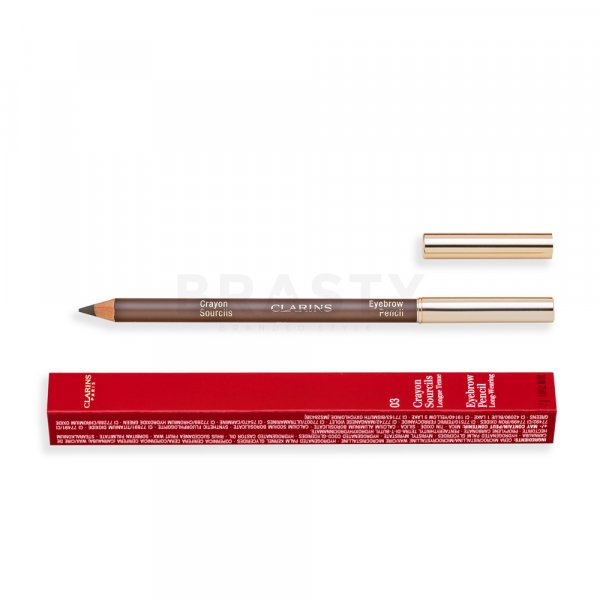 Clarins Eyebrow Pencil pincel para cejas 2 en 1 03 Soft Blond 1,3 g